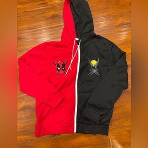 Deadpool Wolverine Zip Hoodie